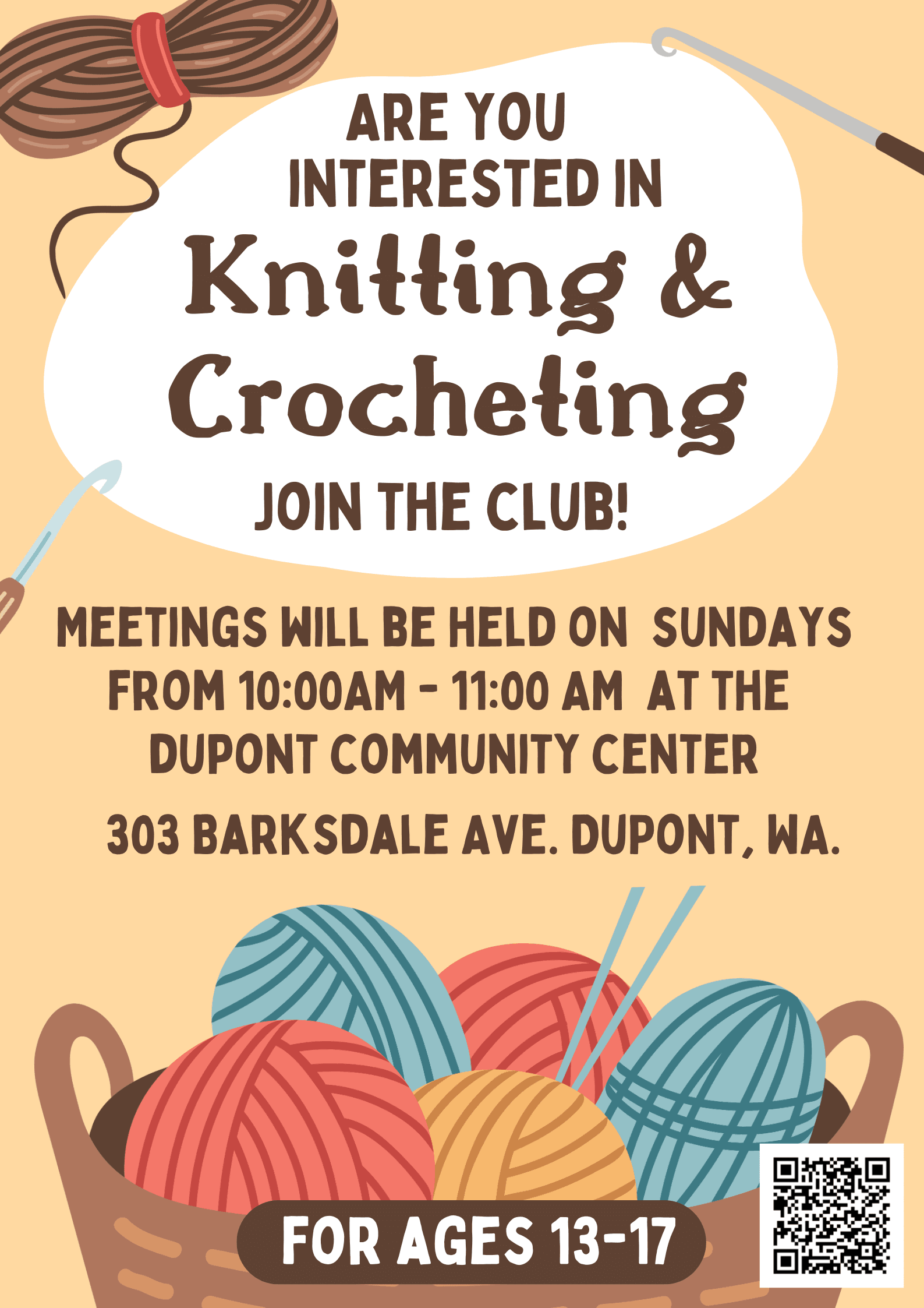 Knitting and Crocheting